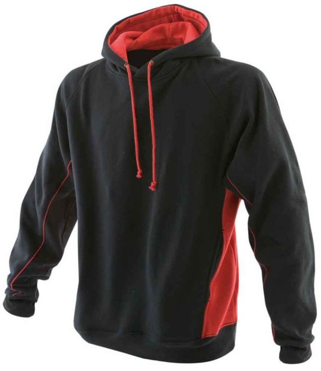 Finden + Hales LV335 Finden and Hales Contrast Hooded Sweatshirt